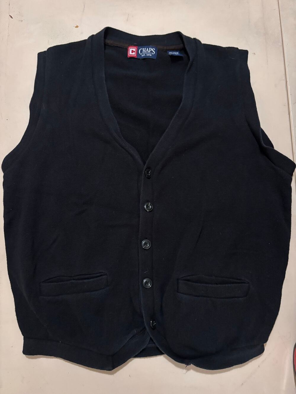 Chaps sweater vest